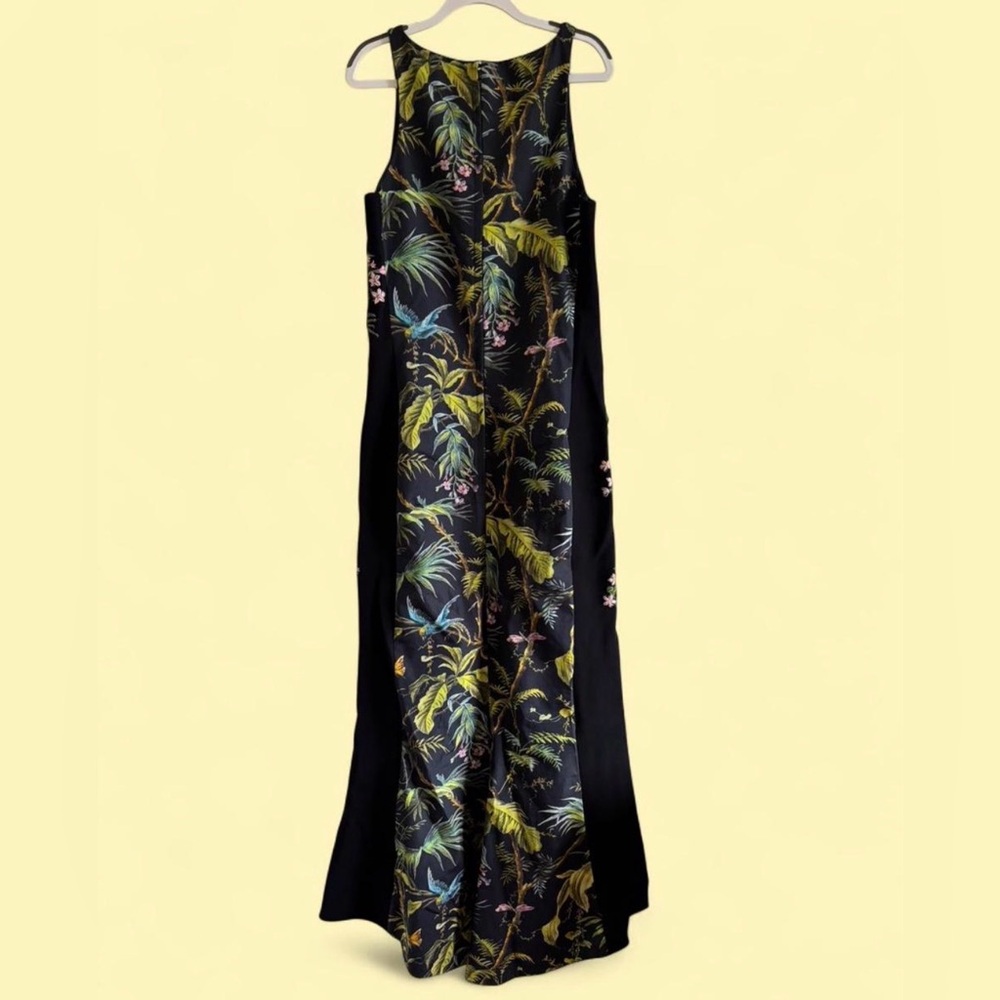 Azadeh Couture Floral Black Maxi Dress - Picture 6 of 15